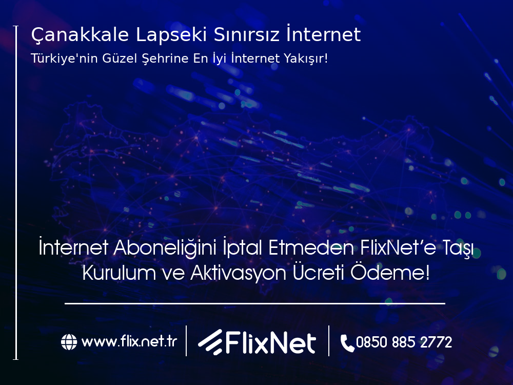 Çanakkale Lapseki Sınırsız İnternet