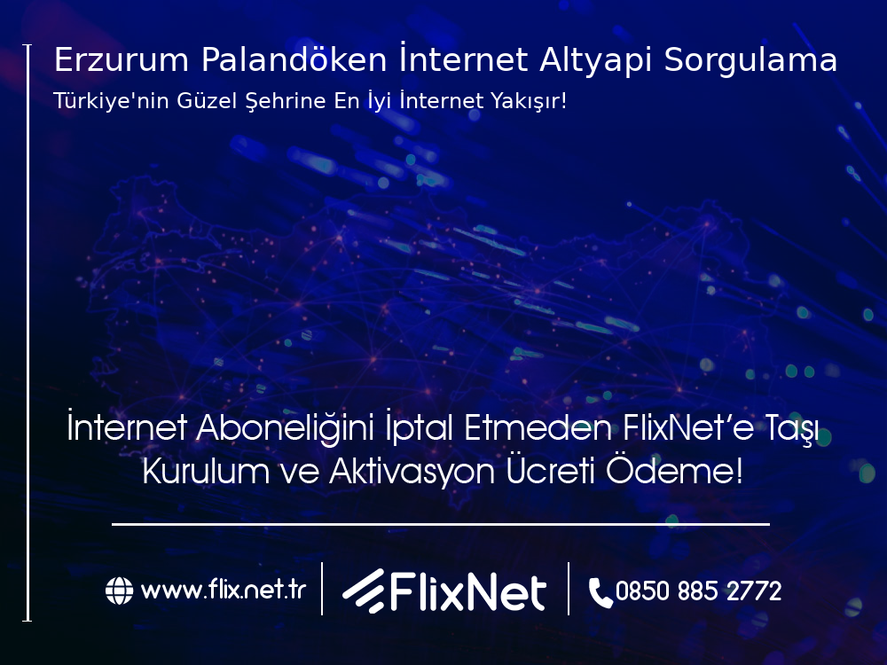 Erzurum Palandöken İnternet Altyapı Sorgulama