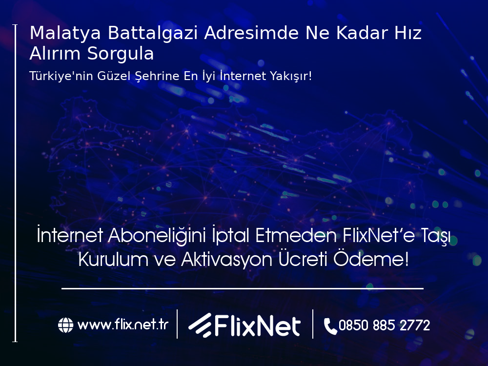 Malatya Battalgazi Adresimde Ne Kadar Hız Alırım Sorgula