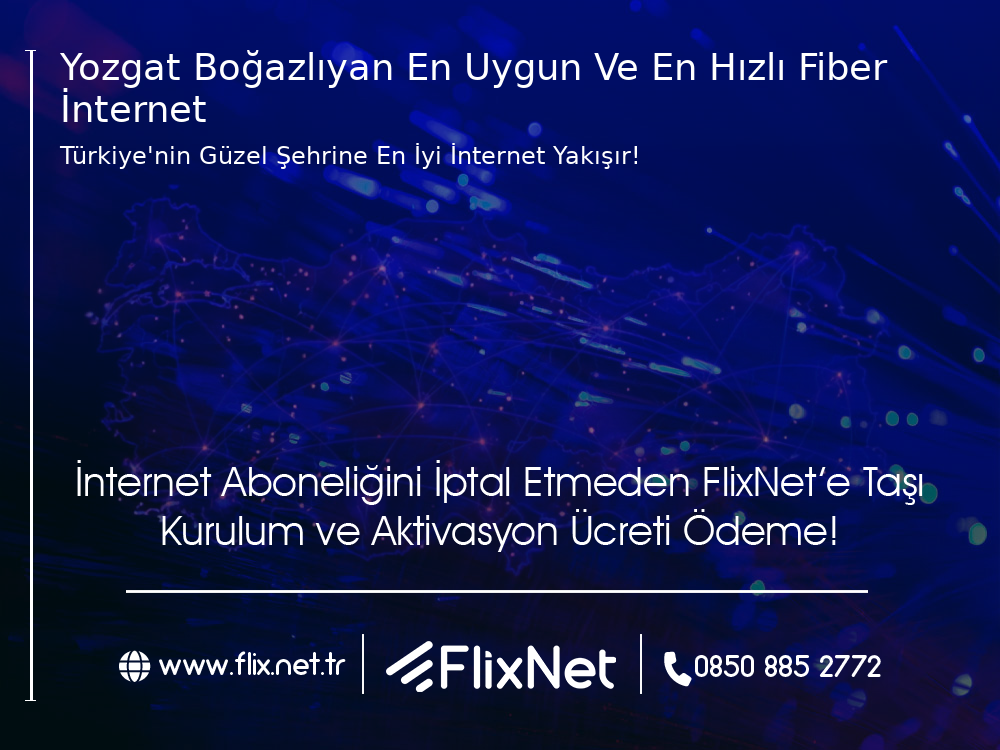 Yozgat Boğazlıyan En Uygun ve En Hızlı Fiber İnternet